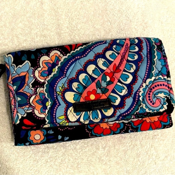 Vera Bradley Handbags - Vera Bradley Colorful Floral Women's Wallet